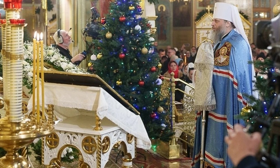 Опубликовано расписание Рождественских богослужений в главном соборе Новосибирска