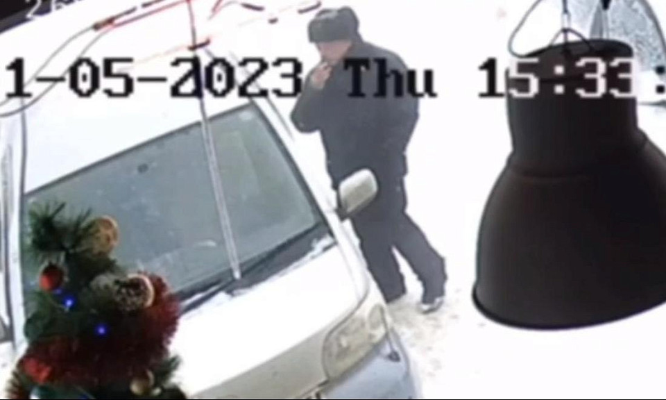 В сети появилось видео с вероятным убийцей многодетного отца в Новосибирске