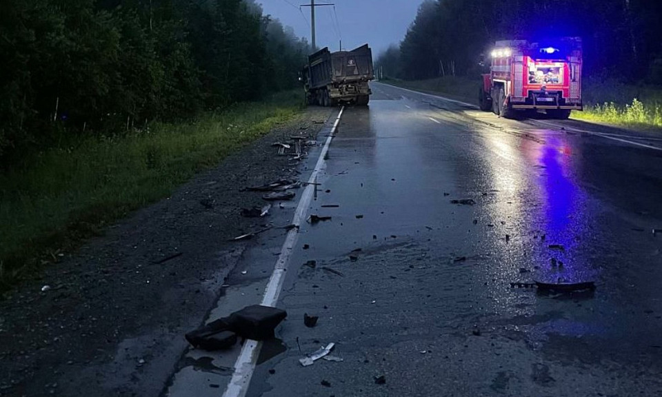 19-летний водитель погиб в лобовом ДТП с грузовиком в Новосибирской области