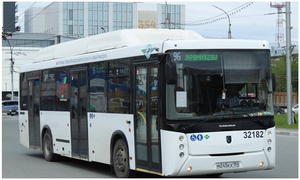 В Новосибирске с 17 июня изменится маршрут движения автобуса № 96