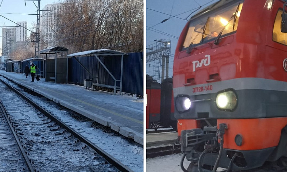 Жителя Новосибирска насмерть сбил пассажирский поезд в районе Плехановской