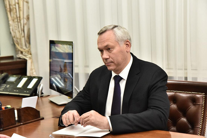 Вице-премьер России и губернатор Новосибирской области провели рабочую встречу