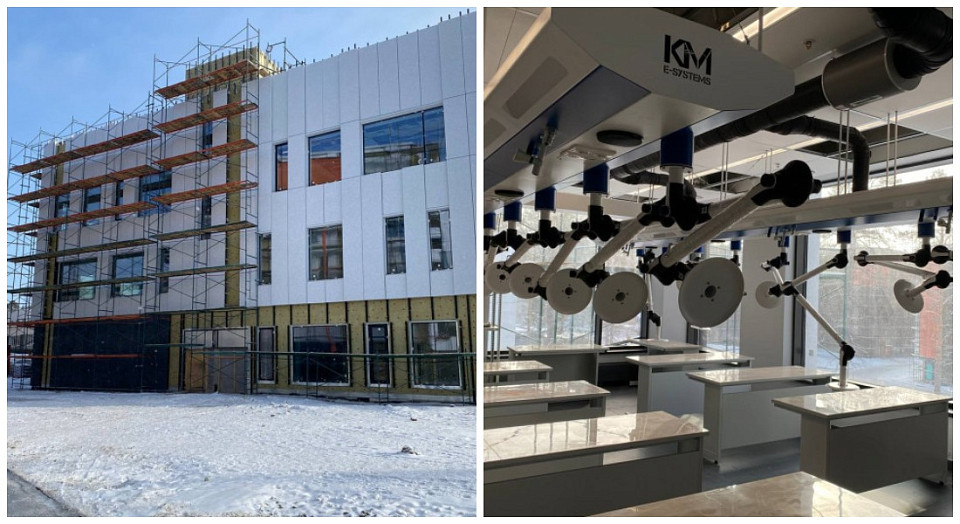 В Новосибирске завершают строительство первой очереди кампуса НГУ