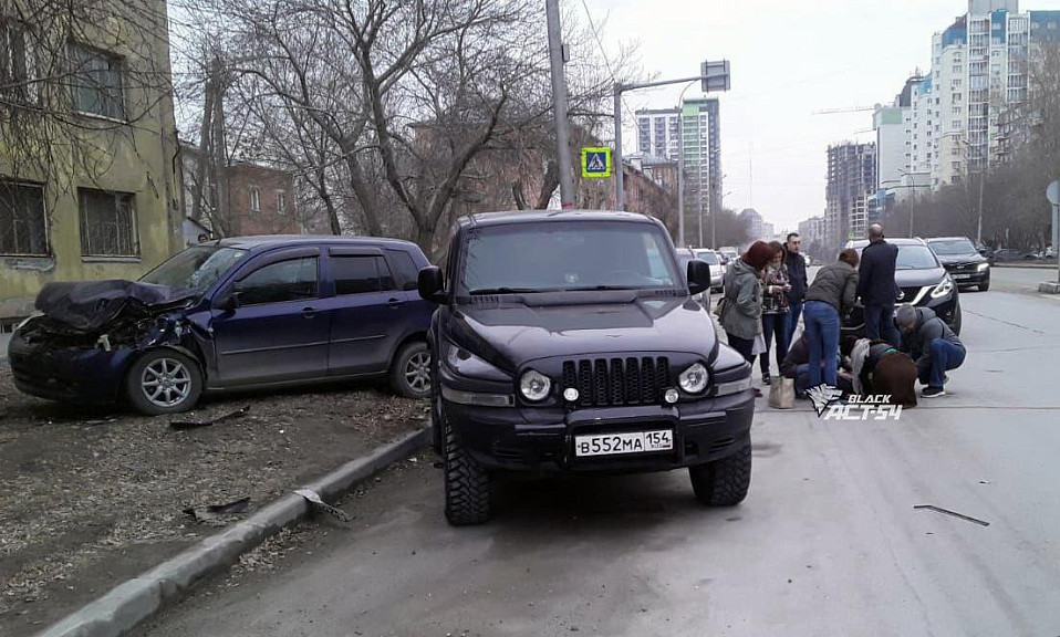Женщина на «Мазде» сбила мальчика на пешеходном переходе в Новосибирске
