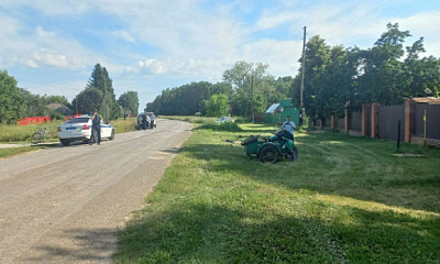 В Новосибирской области мотоциклист погиб, наехав на люк