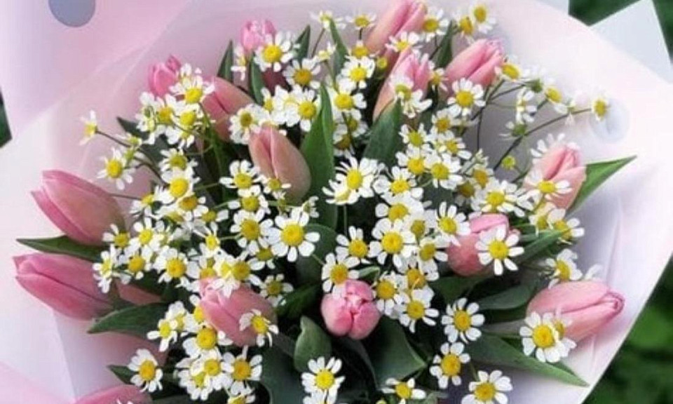 Как в Новосибирске выбрать тюльпаны на 8 Марта