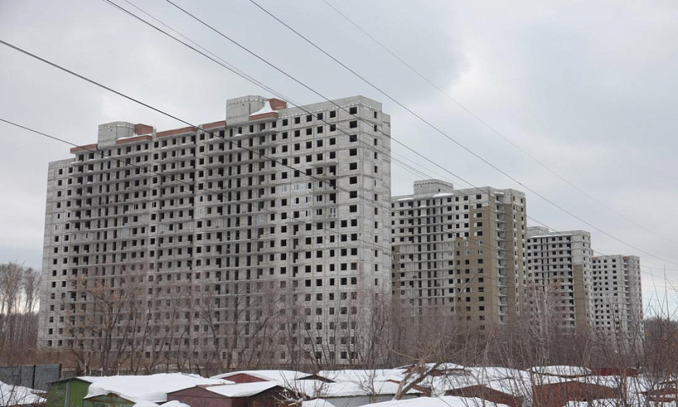 Минобороны может завершить строительство пяти 18-этажек в Новосибирске