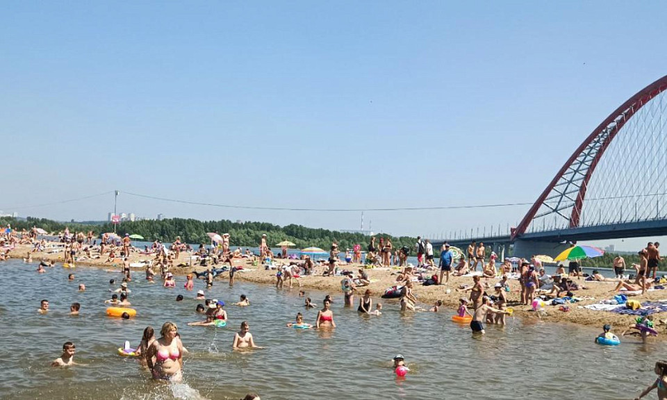 Мужчина утонул в Новосибирске в самый жаркий день недели