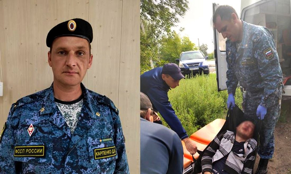 Судебный пристав спас раненого в драке мужчину в Новосибирской области
