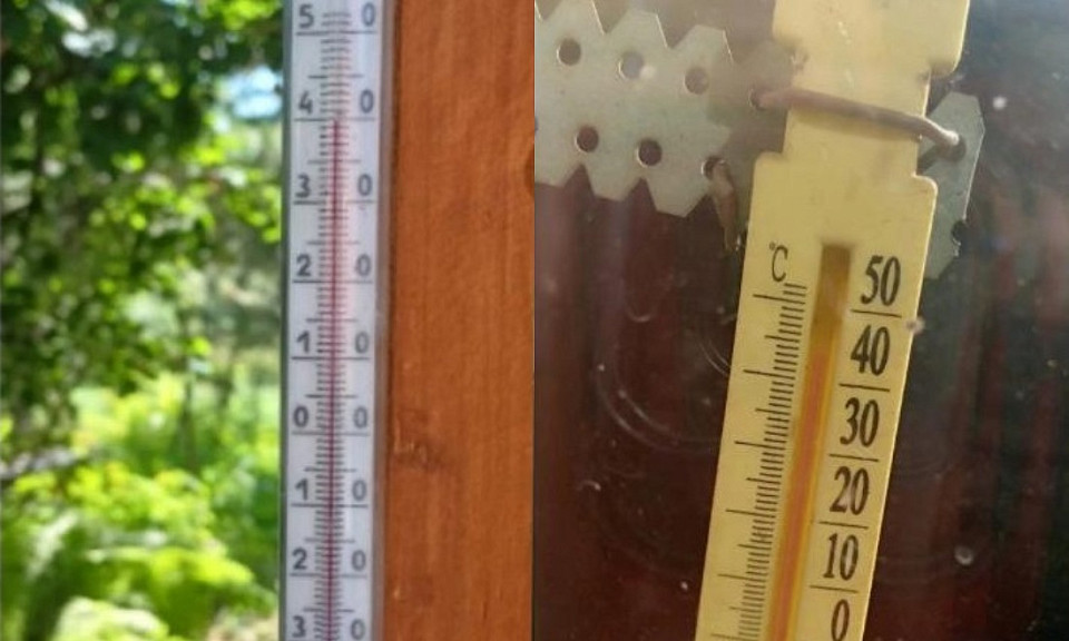 В Новосибирске продолжают устанавливать рекорды жары