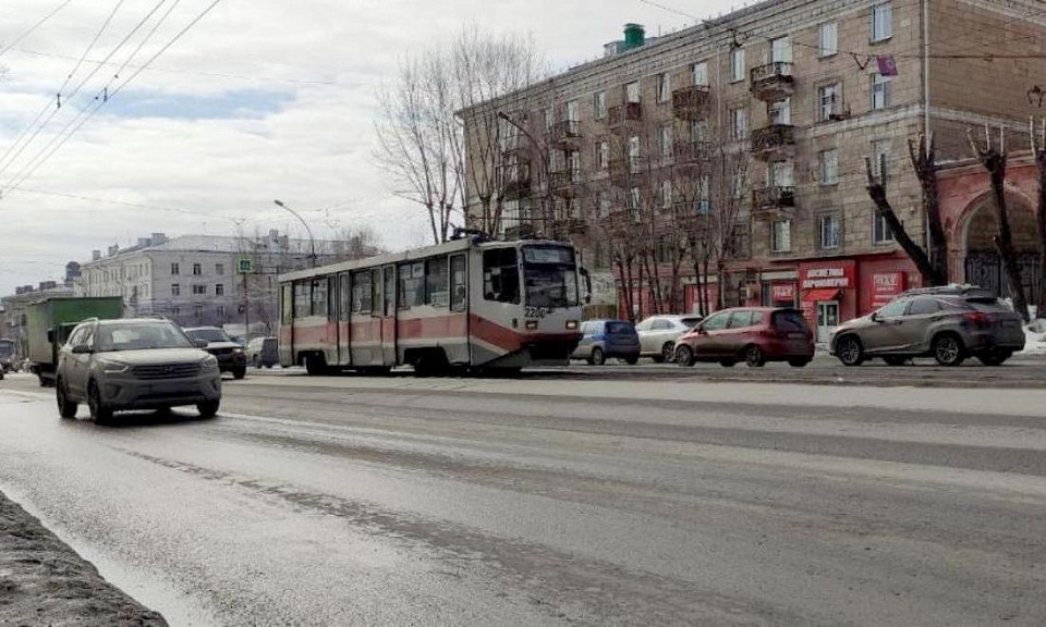 Движение трамваев изменится на левобережье в Новосибирске