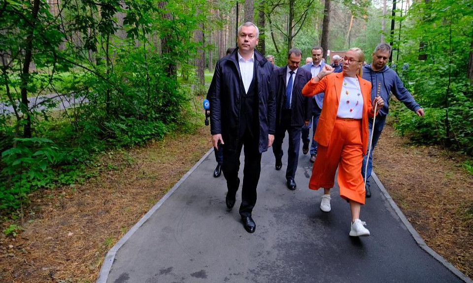 Губернатор поставил задачи по защите зелёного каркаса Новосибирска