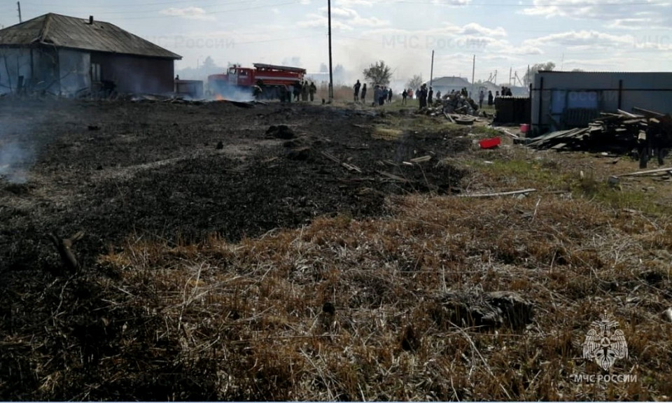 Огнеборцы предотвратили крупный пожар в Новосибирской области