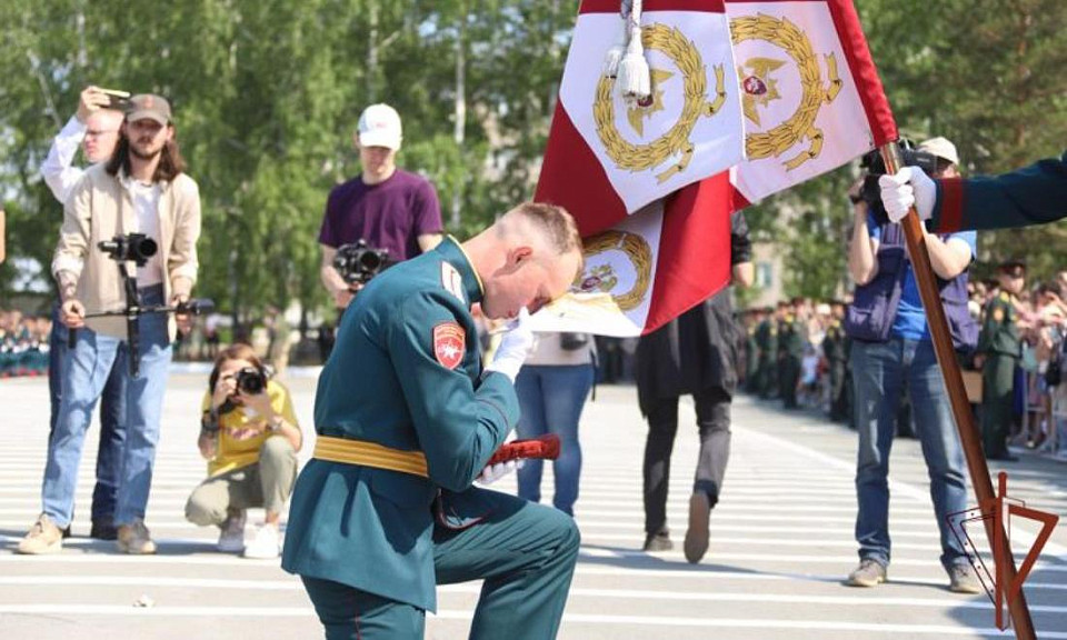 Выпускники новосибирского военного института Росгвардии покинули альма-матер