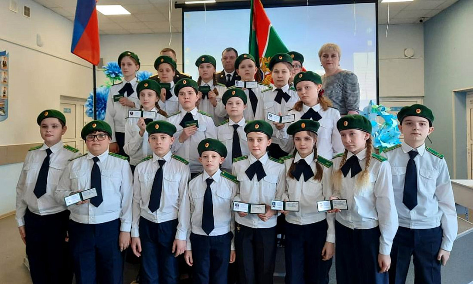 Два кадетских класса открыли в школе под Новосибирском