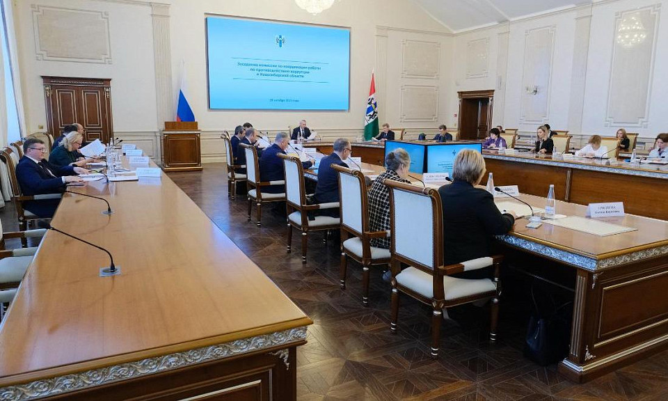 Антикоррупционные механизмы совершенствуются в Новосибирской области