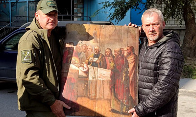Монастырские иконы из Луганска привезли на реставрацию в Новосибирск