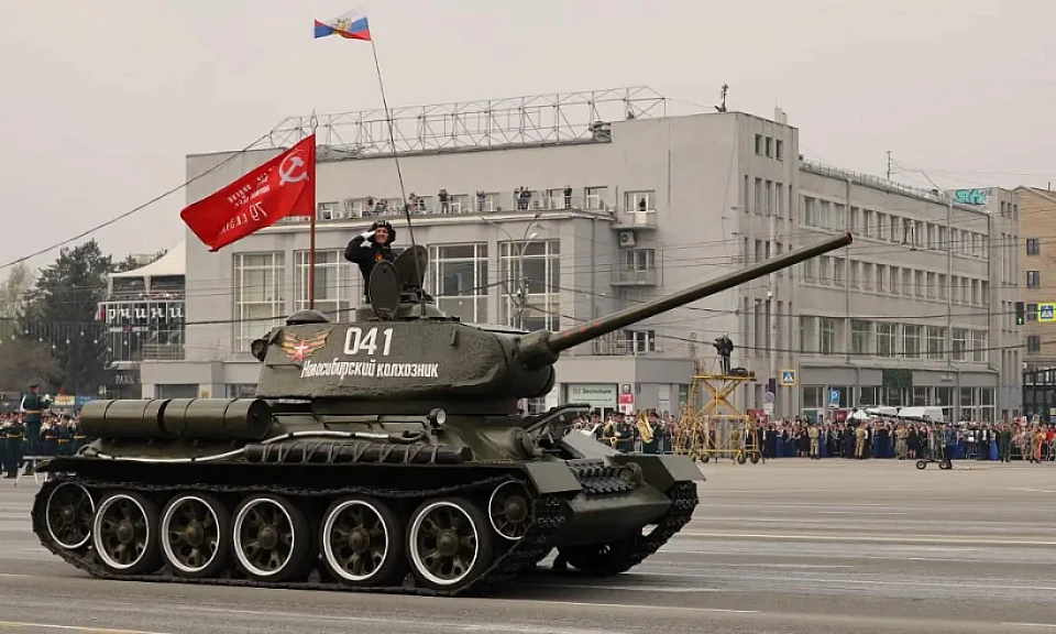 В Новосибирске проведут две репетиции парада Победы