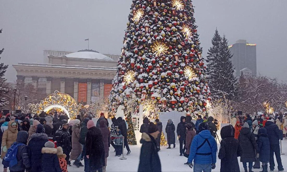 Статус «Новогодняя столица России» повлиял на поездки в Новосибирск