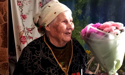 Под Новосибирском доярка-долгожительница отметила 95-летний юбилей