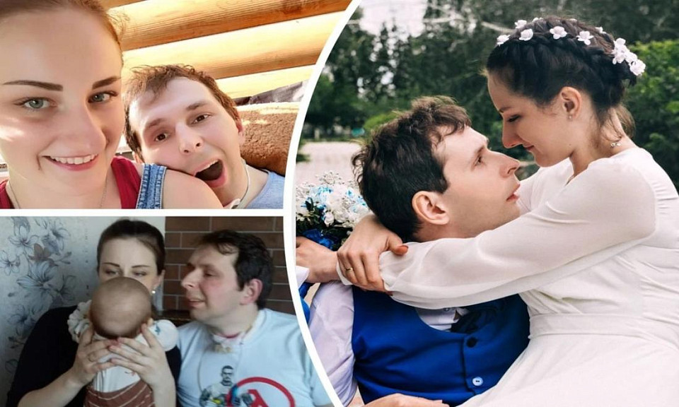 Любовь вернула к жизни: сибирячка вышла замуж за парализованного парня