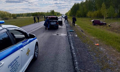 Водитель насмерть сбил дорожного рабочего в Новосибирской области
