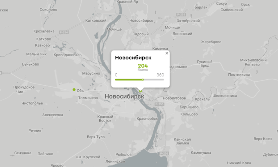 Минстрой России признал 4 города Новосибирской области комфортными