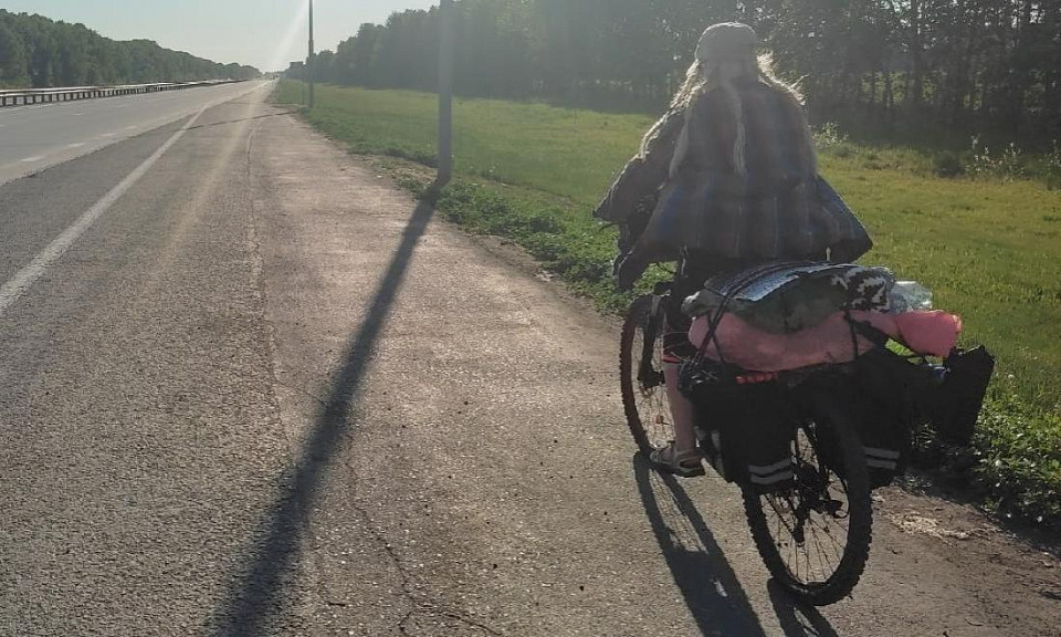 От Оби до Невы: почти 5 000 км проехал на велосипеде путешественник от Бердска