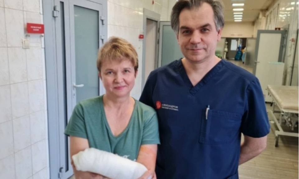 В Новосибирске врачи спасли руку женщины, пострадавшей из-за нападения медведя