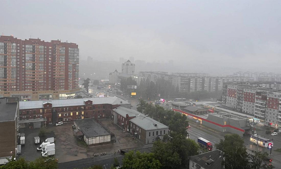 Сезон дождей начнётся в Новосибирске с 1 июля